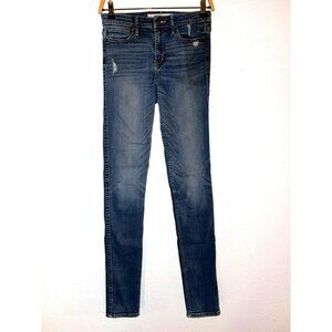 Abercrombie & Fitch Distressed Skinny Jeans Size W27 L33 (4L)
